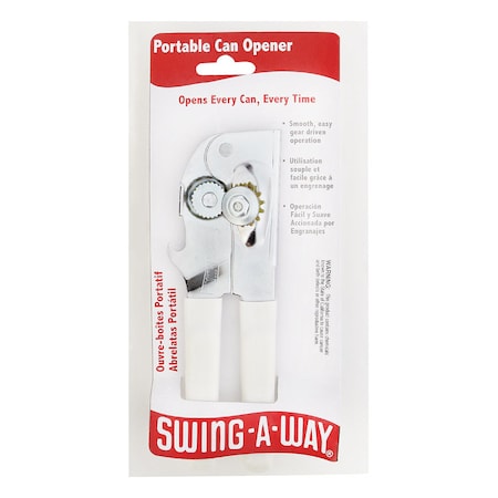 Portable Can Opener Wht